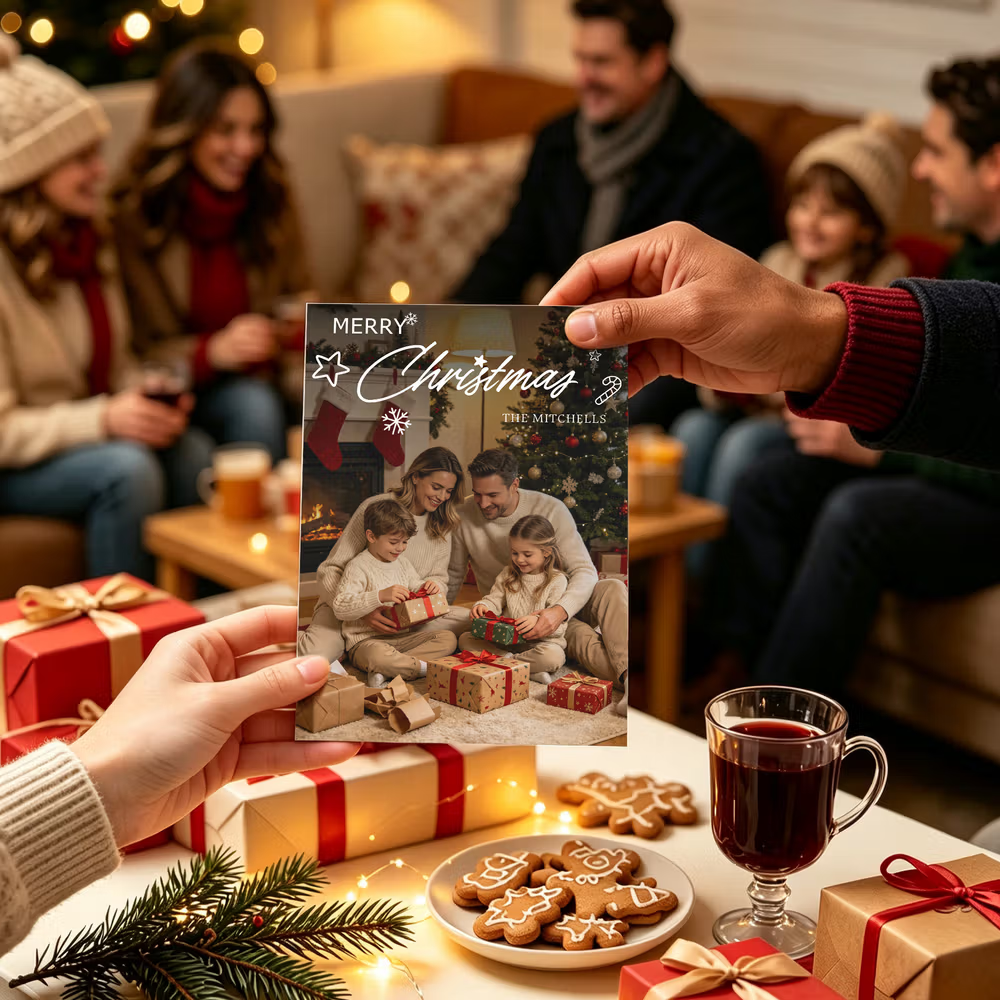 Waarom Gepersonaliseerde Kerstkaarten de Warmste Groet Zijn