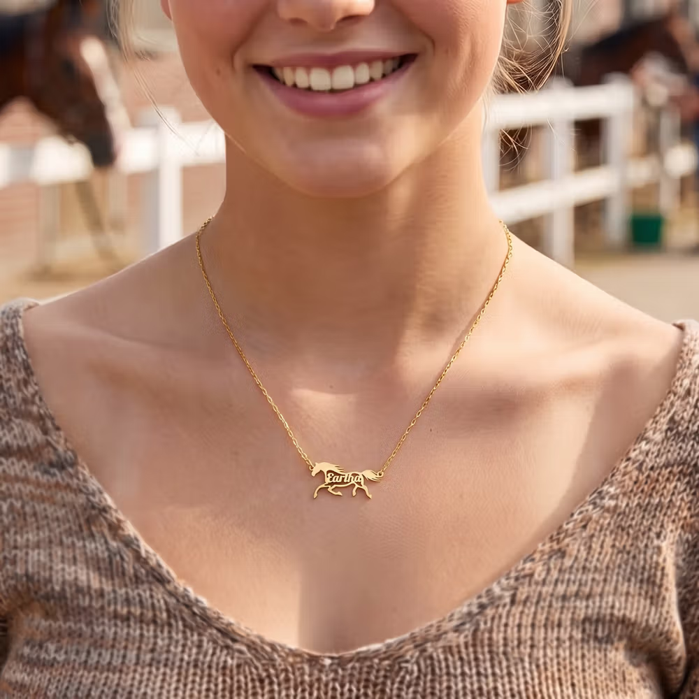 gepersonaliseerde paardenketting