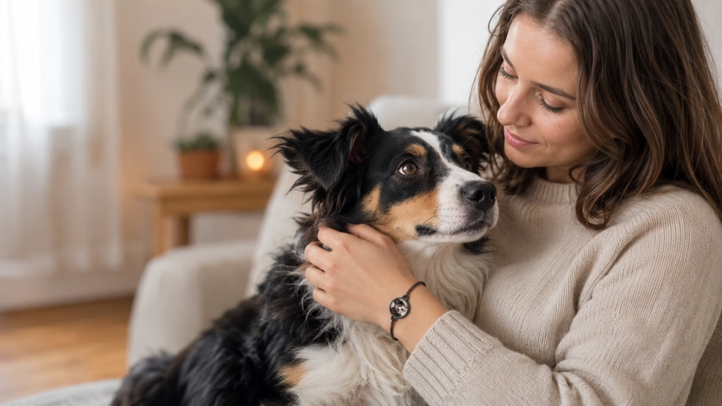 fotoarmband van hond