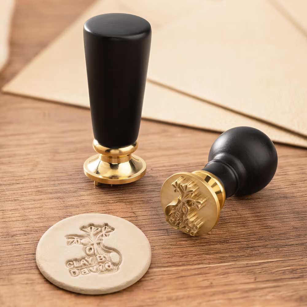 net gebruikte stempel