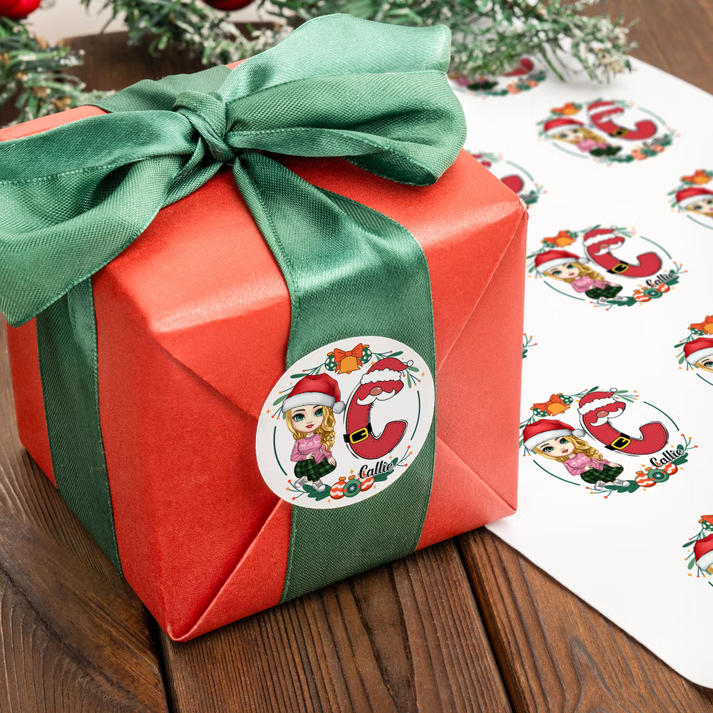 Vrolijk ingepakt: geef cadeaus en traktaties een eigen kersttouch met gepersonaliseerde stickers