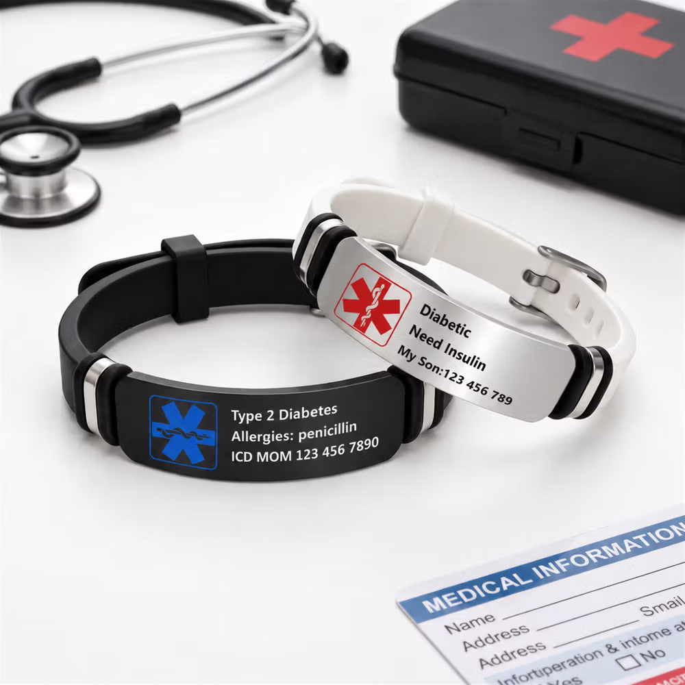 gravure van medische ID-armband