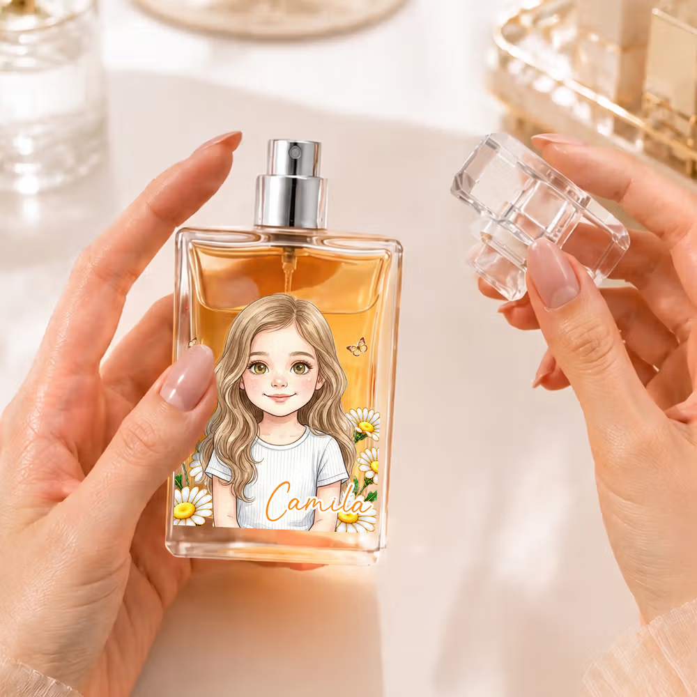 parfumflesje dichtbij