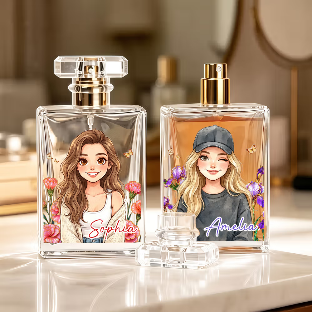 twee parfumflesjes