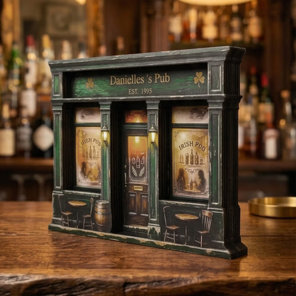 Ierse pub-decoratie